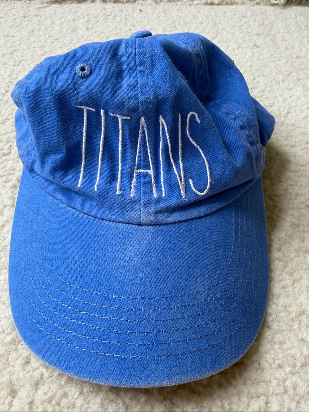 Tennesse Titans NFL Embroidered Blue Baseball Cap Hat